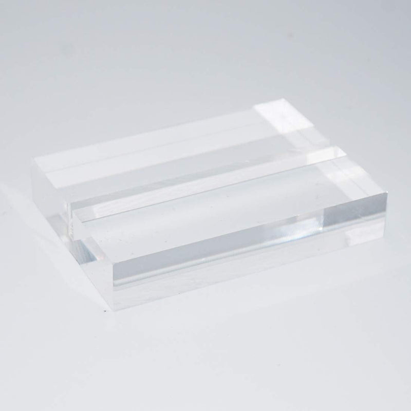 [Australia - AusPower] - Clear Acrylic Sign Holders, Wedding Table Sign Stands, Number Display (10 Pack) 10 Pack 