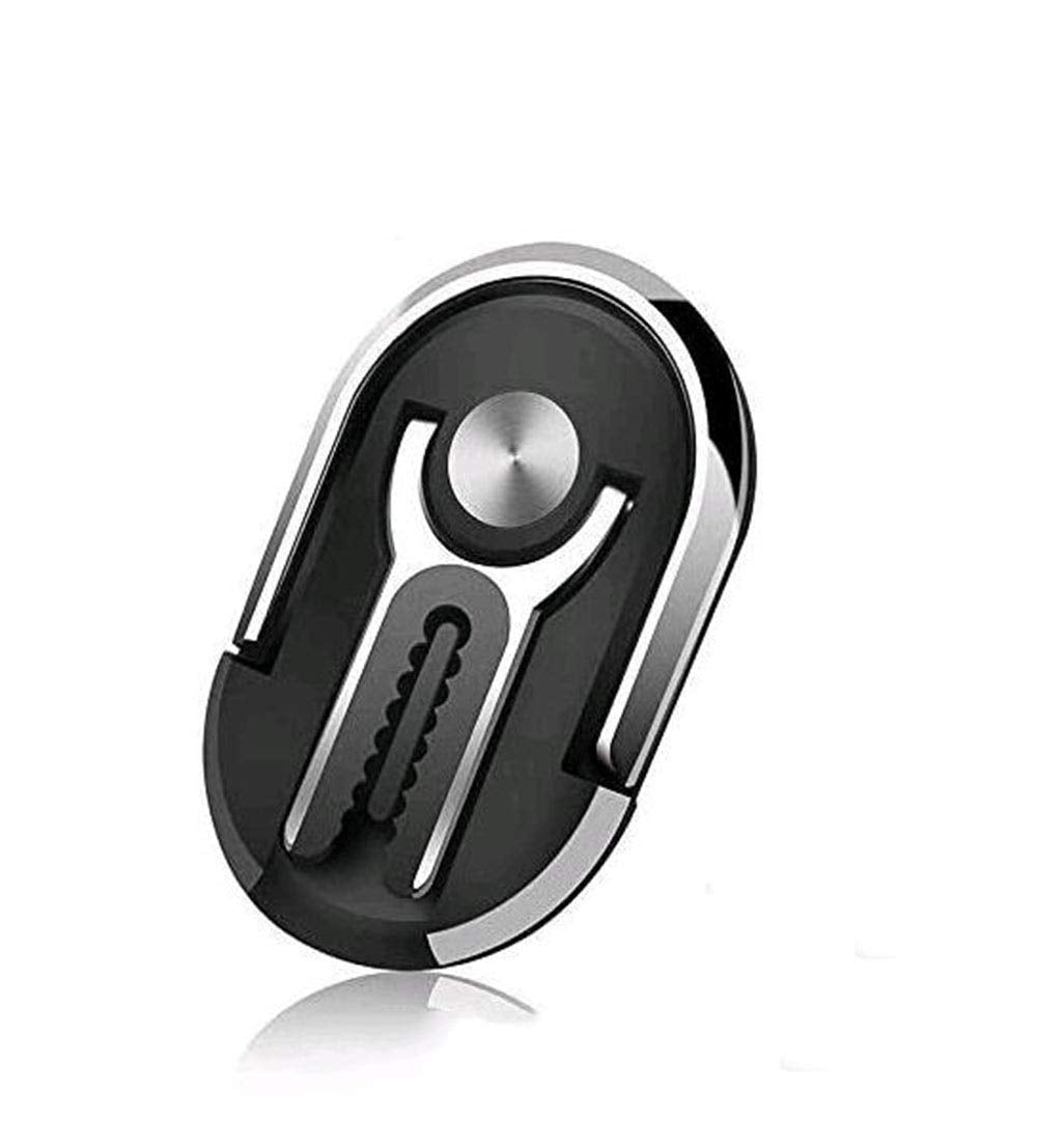 [Australia - AusPower] - Phone Ring Holder Multipurpose Mobile Phone Bracket Holder Stand 360 Degree Rotation for Car Home（Black） 