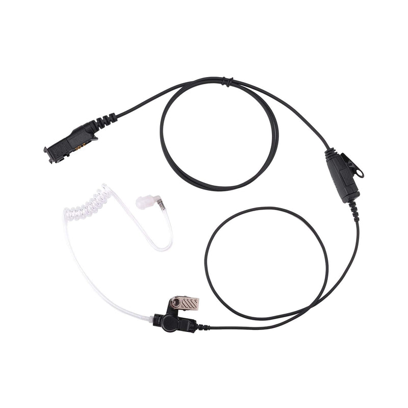 [Australia - AusPower] - AIRSN Earpiece for Motorola XPR3300e XPR3500e XPR3300 XPR3500 Radio Walkie Talkie with MIC and PTT Single Wire Acoustic Tube Headset, Long Life Design 