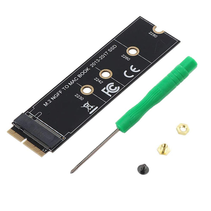 [Australia - AusPower] - Willhom M.2 NVME SSD Convert Adapter Card for Upgrade MacBook Air (2013-2017) 