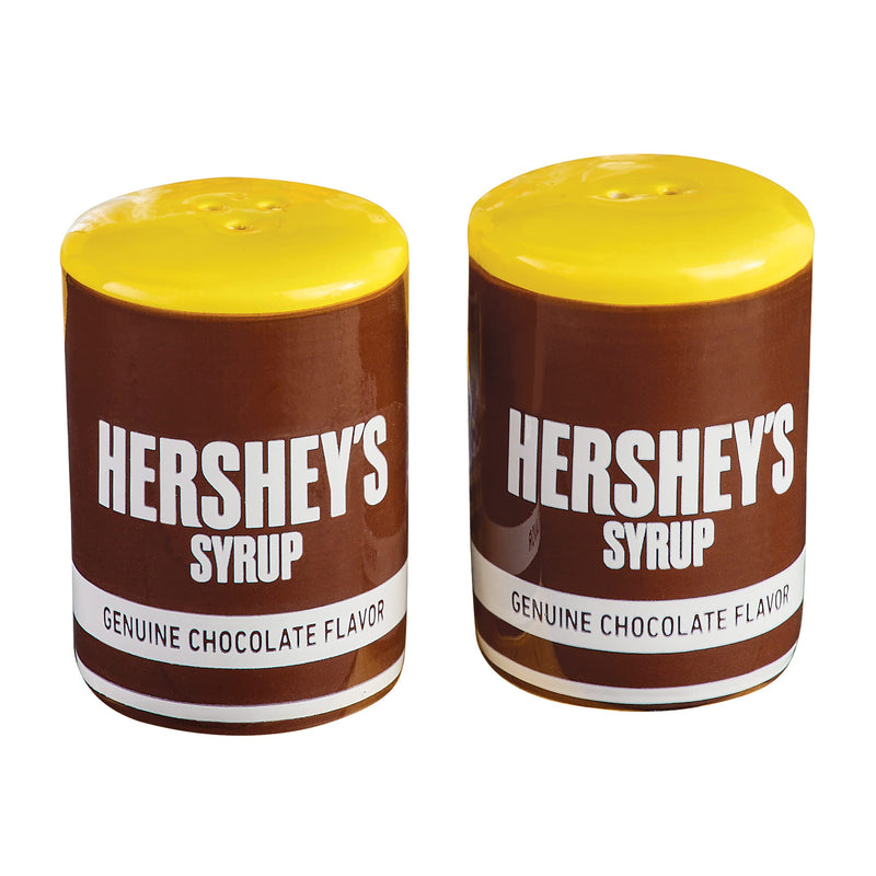 [Australia - AusPower] - Hershey's Syrup Vintage Salt and Pepper Shaker Set Custom Brown 