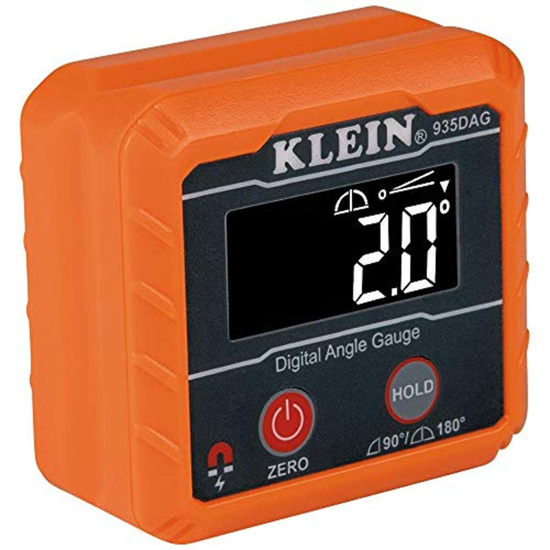 [Australia - AusPower] - Klein Tools 935DAG Digital Electronic Level and Angle Gauge, Measures 0 - 90 and 0 - 180 Degree Ranges, Measures and Sets Angles 