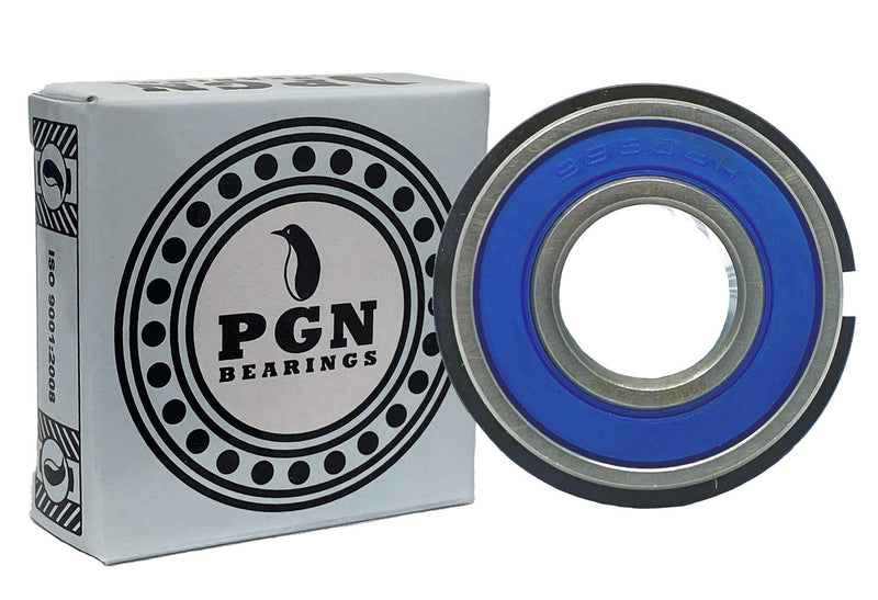 [Australia - AusPower] - (4 Qty) PGN - 99502HNR Snap Ring & Sealed Ball Bearing, 5/8"x1-3/8"x7/16", Replacement for Go Kart, Wheel Hub, Mini Bikes, and Lawn Mowers 