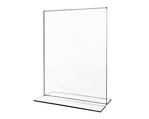 [Australia - AusPower] - Dazzling Displays 4"W x 6"H Bottom Load Sign Holder (6) 