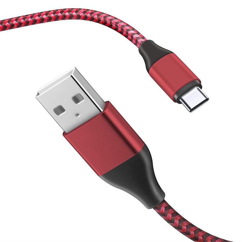 [Australia - AusPower] - TPLTECH USB Type C Cable Fast Charging(2-Pack 6 FT) Compatible LG Stylo 6 5 4, K51 G8x G8 G7 G6, LG ThinQ V60 V50 V50S V40 V35 V30 V20,Nylon Braided Charger Cord 