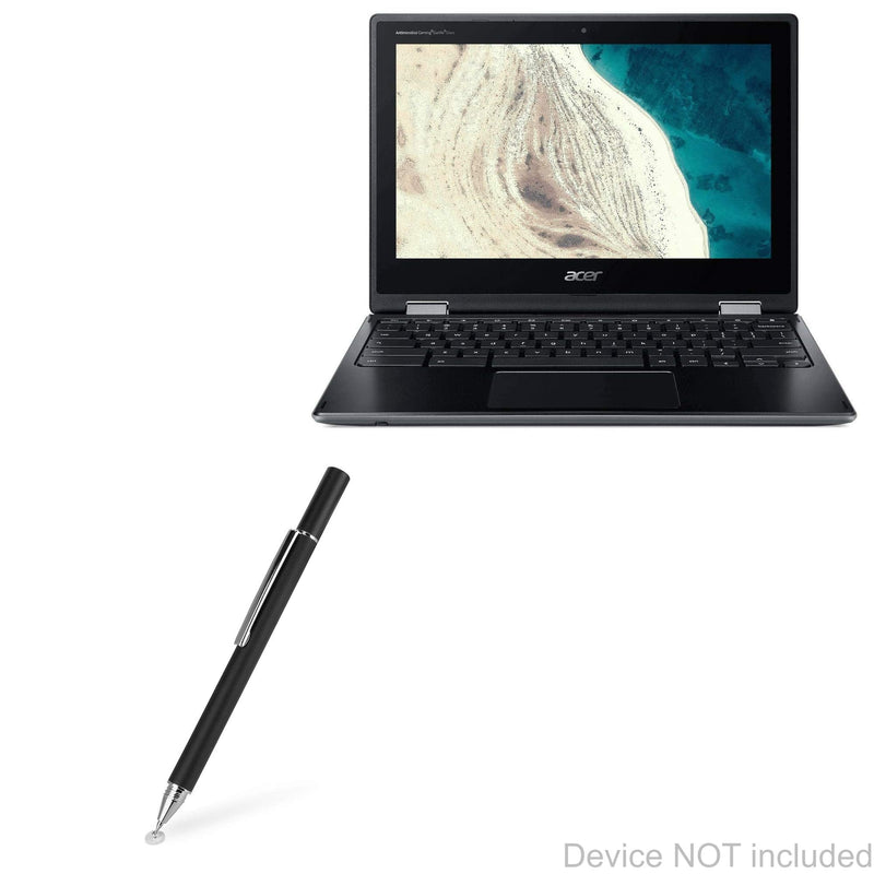 [Australia - AusPower] - Stylus Pen for Acer Chromebook Spin 511 (R752T) (Stylus Pen by BoxWave) - FineTouch Capacitive Stylus, Super Precise Stylus Pen for Acer Chromebook Spin 511 (R752T) - Jet Black 