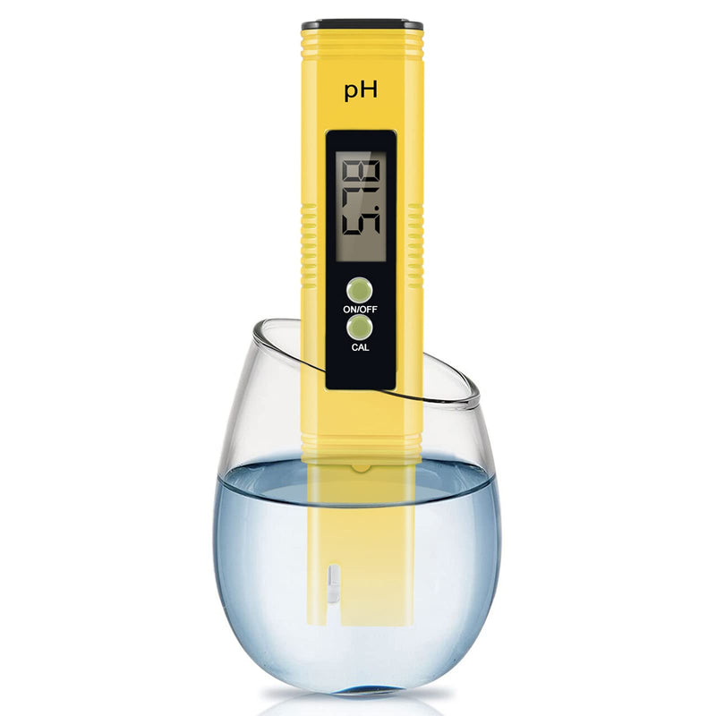 [Australia - AusPower] - PH Meter, Digital PH Tester 0.01 High Accuracy PH Meter for Water, 0-14 PH Measurement Range for Drinking Water, Pool and Aquarium 