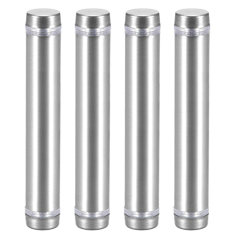 [Australia - AusPower] - uxcell 1/2 Dia x 2-7/8"(12x74mm) Double Head Standoff Screws Acrylic Glass Nails 4pcs 
