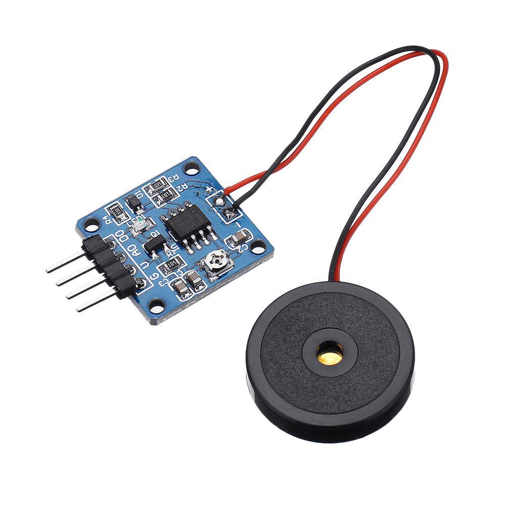 [Australia - AusPower] - DollaTek 5V Piezoelectric Film Vibration Sensor Switch Module TTL Level Output for Arduino 