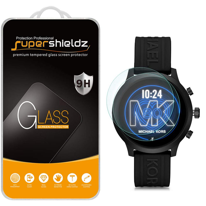 [Australia - AusPower] - (2 Pack) Supershieldz Designed for Michael Kors Access Gen 4 MKGO Smartwatch Tempered Glass Screen Protector, (MKT5070, MKT5071, MKT5072, MKT5073, MKT5094) Anti Scratch, Bubble Free 