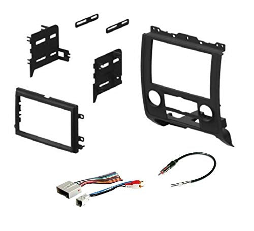 [Australia - AusPower] - Car Stereo Radio Install Dash Mount Kit, Wire Harness, and Antenna Adapter to Add an Aftermarket Double Din Radio for 2008-2012 Ford Escape, 2008-2011 Mazda Tribute, 2008-2011 Mercury Mariner 