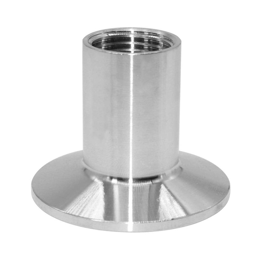 [Australia - AusPower] - Beduan 1.5" Tri Clamp to 1/2" NPT Female Stainless Steel Sanitary Fitting Home Brew Connector (Ferrule OD 50.5mm) Thread Size: 1/2" NPT 