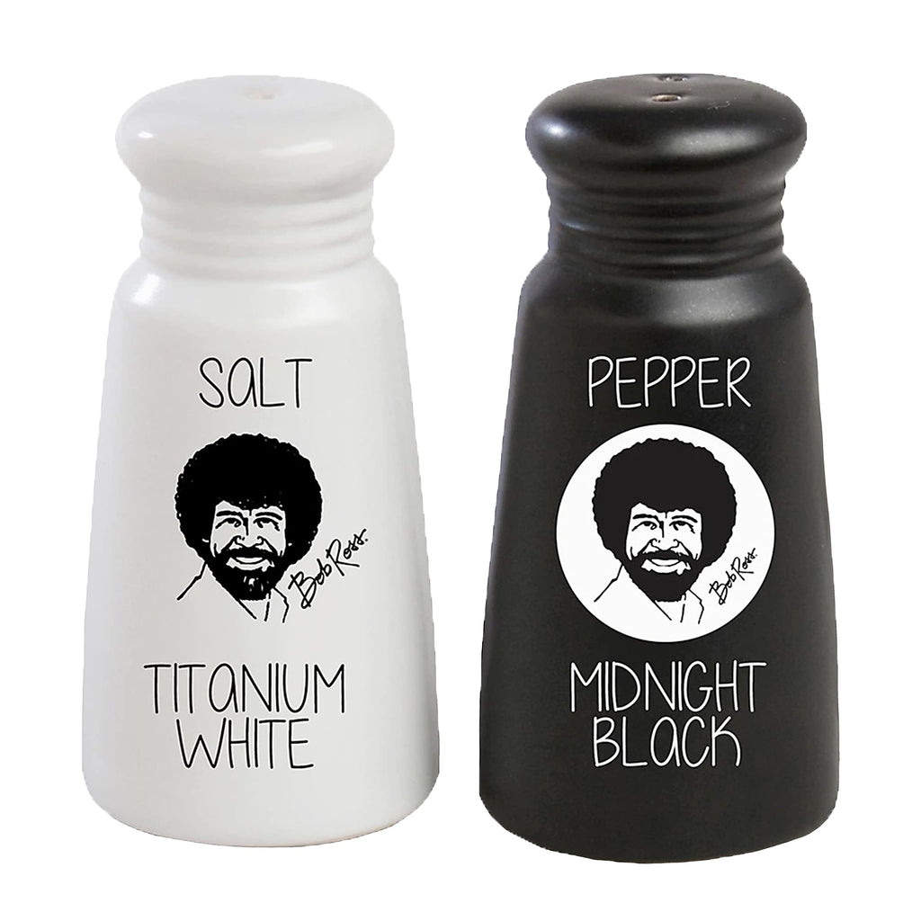 [Australia - AusPower] - Bob Ross Salt and Pepper Shakers 