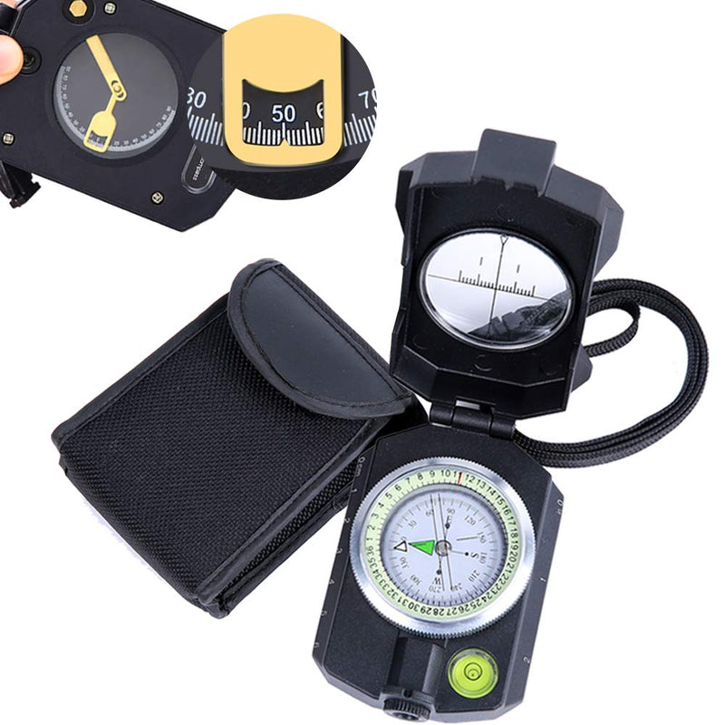 [Australia - AusPower] - Compass, Sportneer Compass Hiking Waterproof Compass Survival with Inclinometer Multifunctional Lensatic Military Compass with Distance Calculator for Camping Sighting Boy Scout Navigation 