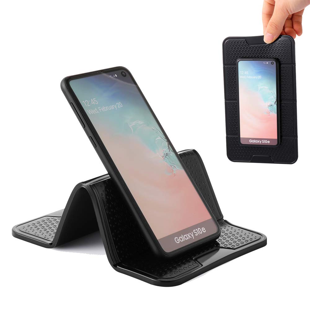 [Australia - AusPower] - Anti-Slip Car Dashboard Sticky Gel Pads Foldable Non Slip Mount Holder Mat for Cell Phones GPS HUD Key or Sunglass L 8.1 Inch and W 4.8 Inch 
