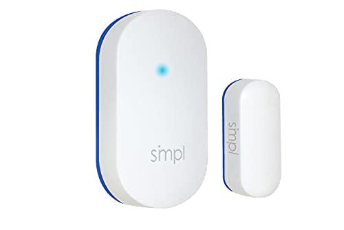 [Australia - AusPower] - SMPL Door Sensor, Add-On for Alerts System, Monitor your Door/Window/Cabinets/Drawers, Add up to 20 Sensors, Simple to Install, Signal up to 250ft, Live Technical Support 