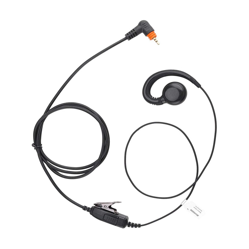 [Australia - AusPower] - SL300 Single Wire Headset C-Style Swivel Ear-Hook Earpiece Compatible with Motorola 2 Way Radio SL4000 SL7550 SL8550e SL1K SL1M - JEUYOEDE 