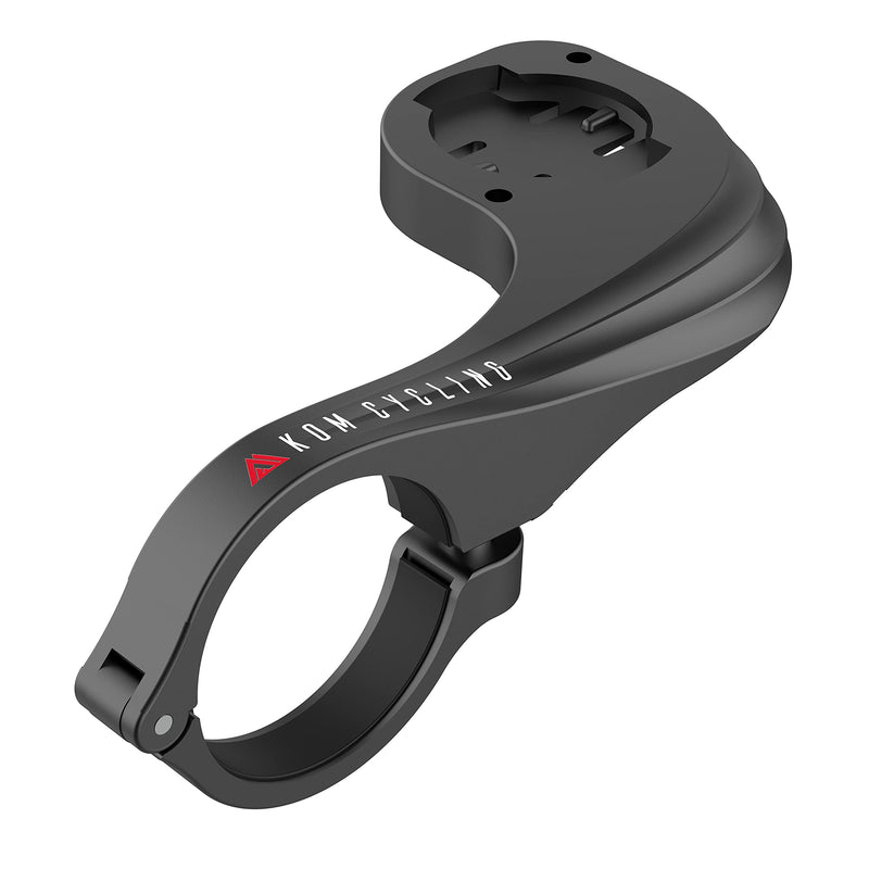 [Australia - AusPower] - KOM Cycling Wahoo Elemnt Mount Compatible with Multiple Wahoo Computers Including The Wahoo Elemnt Bolt, Elemnt Roam, Elemnt Mini, and Elemnt - Multiple Colors 24g Out Front Computer Mount Black 