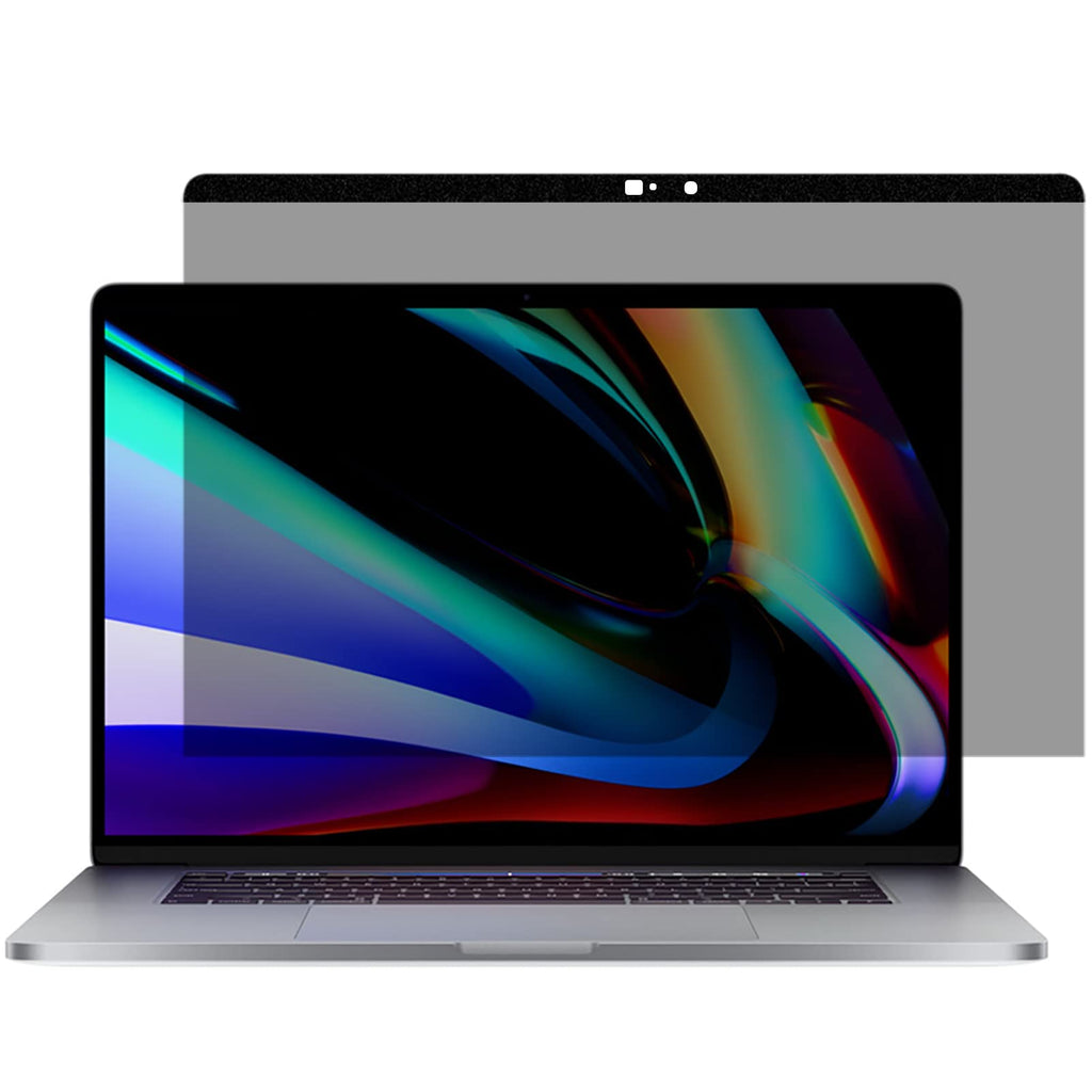 [Australia - AusPower] - ANTOGOO V Magnetic Privacy Screen Filter Compatible with MacBook Pro 16 Inch 2019 (A2141), Removable Anti Glare & Anti Blue Light Privacy Screen Protector Come with Camera Cover Slide 