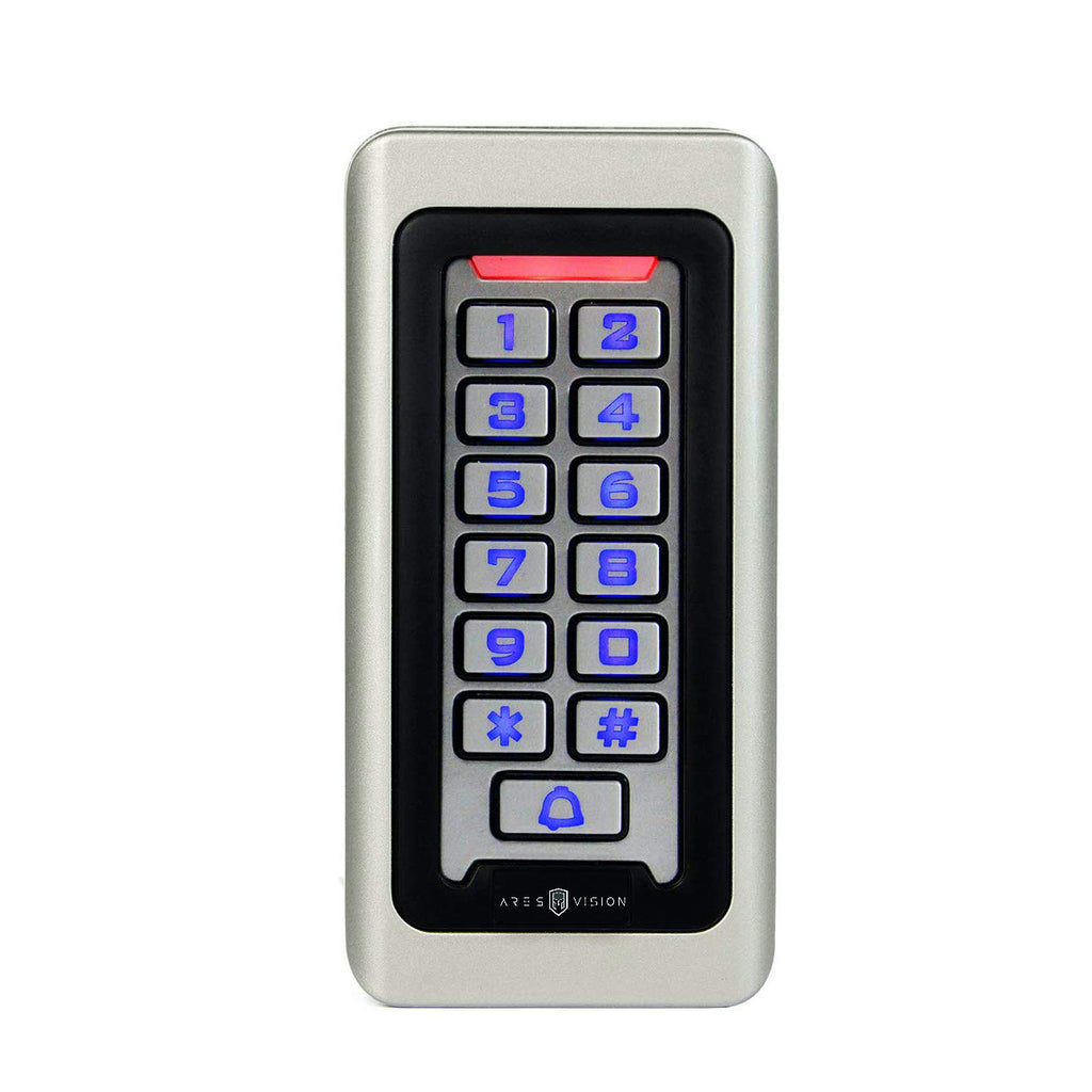 [Australia - AusPower] - Ares Vision Standalone Slim Access Control Keypad & 125Khz EM Reader, Back-lit Keys, Waterproof & Vandal Proof (AXS Slim) AXS SLIM 