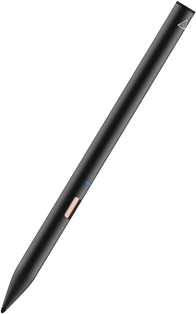 [Australia - AusPower] - Adonit Note NC(Black) Stylus Pen for iPad Writing/Drawing with Palm Rejection, Active Pencil Compatible with iPad Air 4/3rd gen, iPad Mini 6/5th gen, iPad 9/8/7/6th gen, iPad Pro (2018-2021),11/12.9" Black - Clip Free 