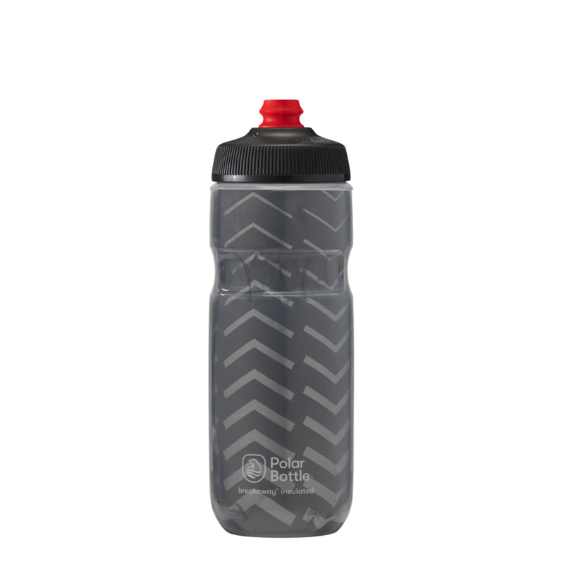 [Australia - AusPower] - Polar Bottle Breakaway Insulated Bike Water Bottle - BPA Free, Cycling & Sports Squeeze Bottle 20 Oz Black Bolt 