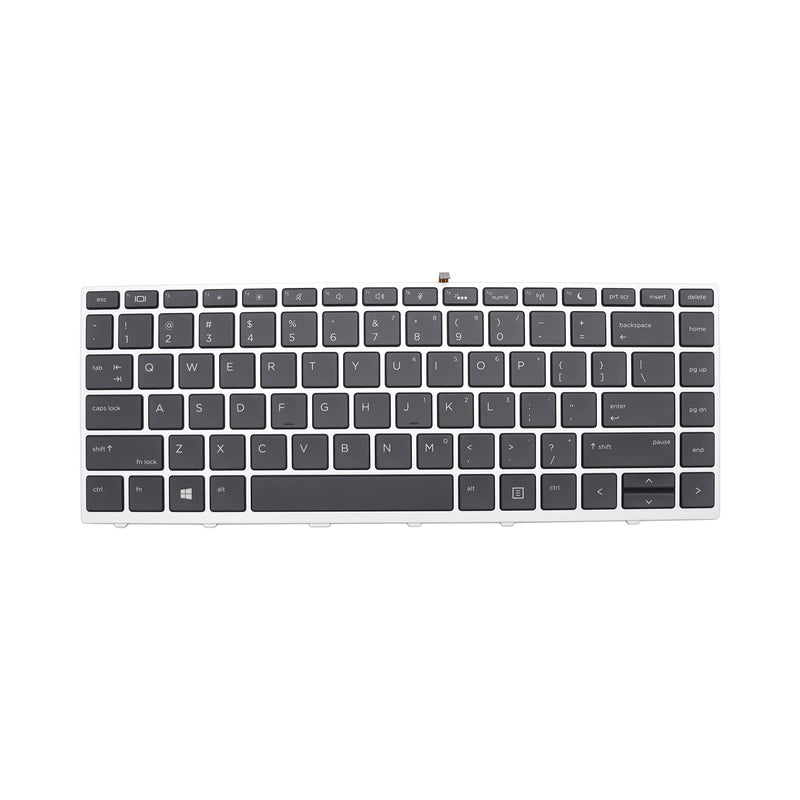 [Australia - AusPower] - New Replacement Keyboard Compatible with HP Probook 430 G5 440 G5 445 G5 L01071-001 with Backlit with Frame US 