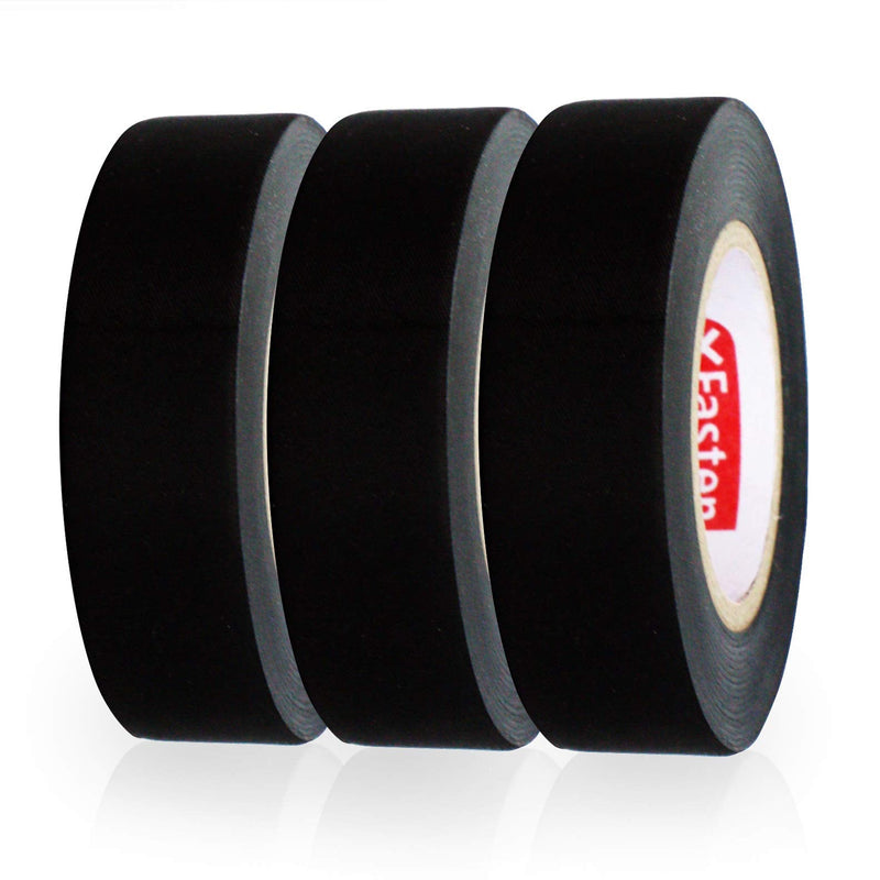 [Australia - AusPower] - XFasten Wire Harness Tape, 3/4-Inch by 50-Foot (3-Pack), High Temp Wiring Loom Harness Self-Adhesive Felt Cloth Electrical Tape for Automotive Engine and Electrical Wiring 3/4-Inch by 50-Foot (3-Pack) Black 
