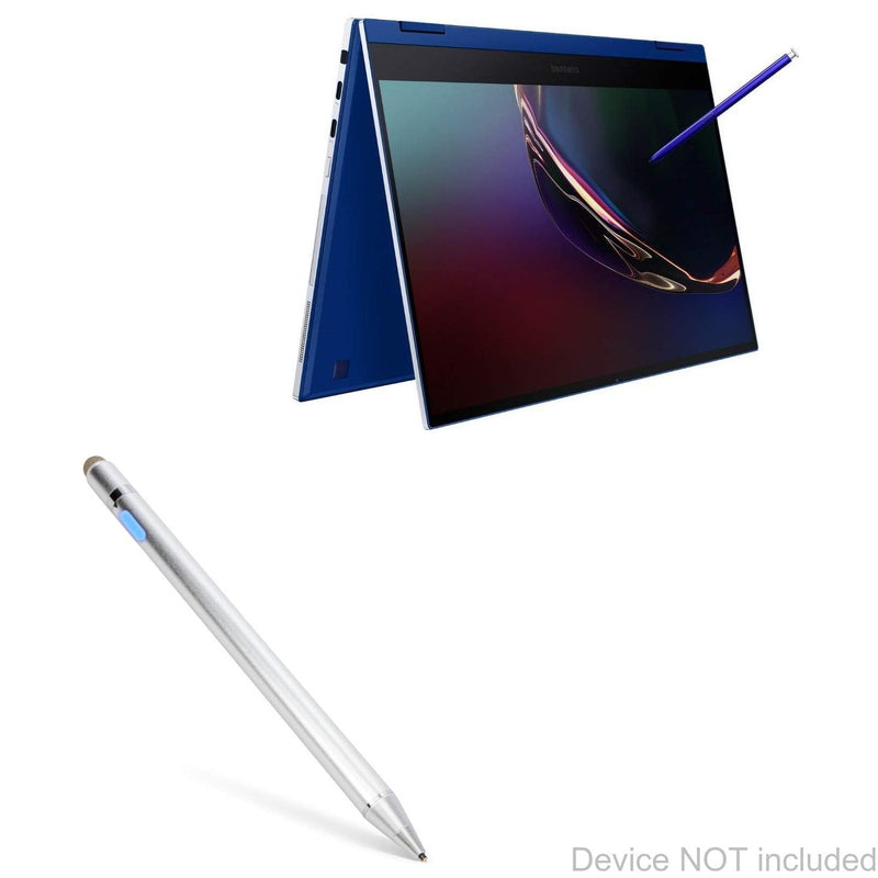 [Australia - AusPower] - BoxWave Stylus Pen for Samsung Galaxy Book Flex (13 in) (Stylus Pen by BoxWave) - AccuPoint Active Stylus, Electronic Stylus with Ultra Fine Tip for Samsung Galaxy Book Flex (13 in) - Metallic Silver General Active Stylus 