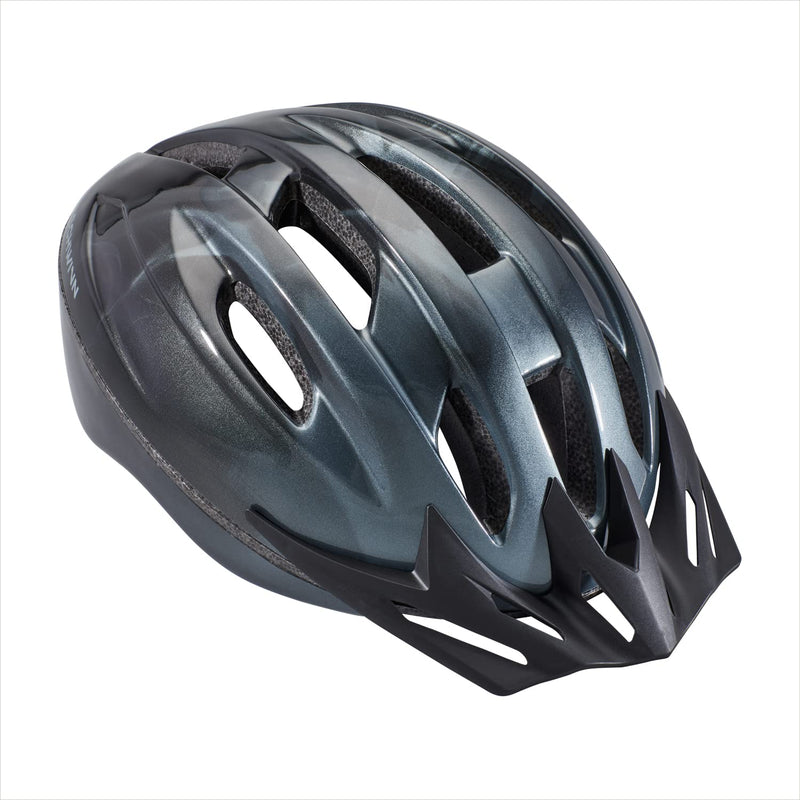 [Australia - AusPower] - Schwinn Intercept Adult/Youth Bike Helmet, 10 Vents, Durable Micro Shell, Adjustable Dial Fit, Multiple Colors Black 
