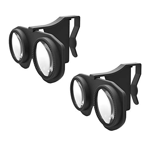 [Australia - AusPower] - VR Headsets Compatible with All Smartphones-Virtual Reality Headsets Google Cardboard Upgrade-Mini Exquisite Light Weight,Mini 3D VR Glasses,2 Pack 2Pack-mini-VR 
