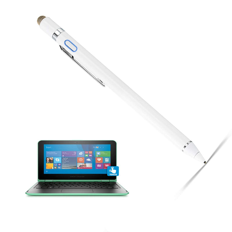 [Australia - AusPower] - Stylus Pen for HP Pavilion Spectre X360 Chromebook Pencil, EVACH Digital Pencil with 1.5mm Ultra Fine Tip Stylus for HP Pavilion Spectre X360 Chromebook, White 