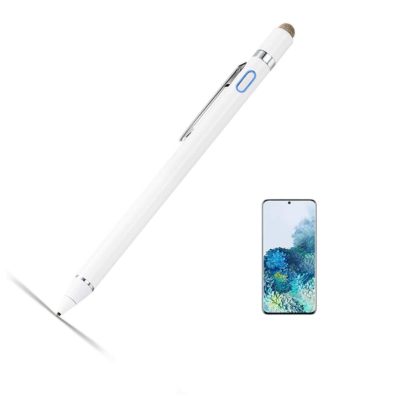 [Australia - AusPower] - Stylus for Smsung Galaxy S20, S20+ Pencil, EVACH Rechargeable Digital Pencil with 1.5mm Ultra Fine Tip Stylus Pen for Smsung Galaxy S20, S20+, White 