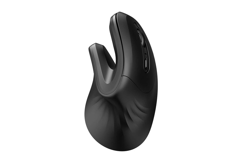 [Australia - AusPower] - MOJO Perfect Grip Dual Mode Silent Vertical Mouse - Bluetooth / Wireless Optical Ergonomic Mouse w/Adjustable Sensitivity and Quiet Buttons Perfect Grip - Dual Mode (Bluetooth + Wireless) 