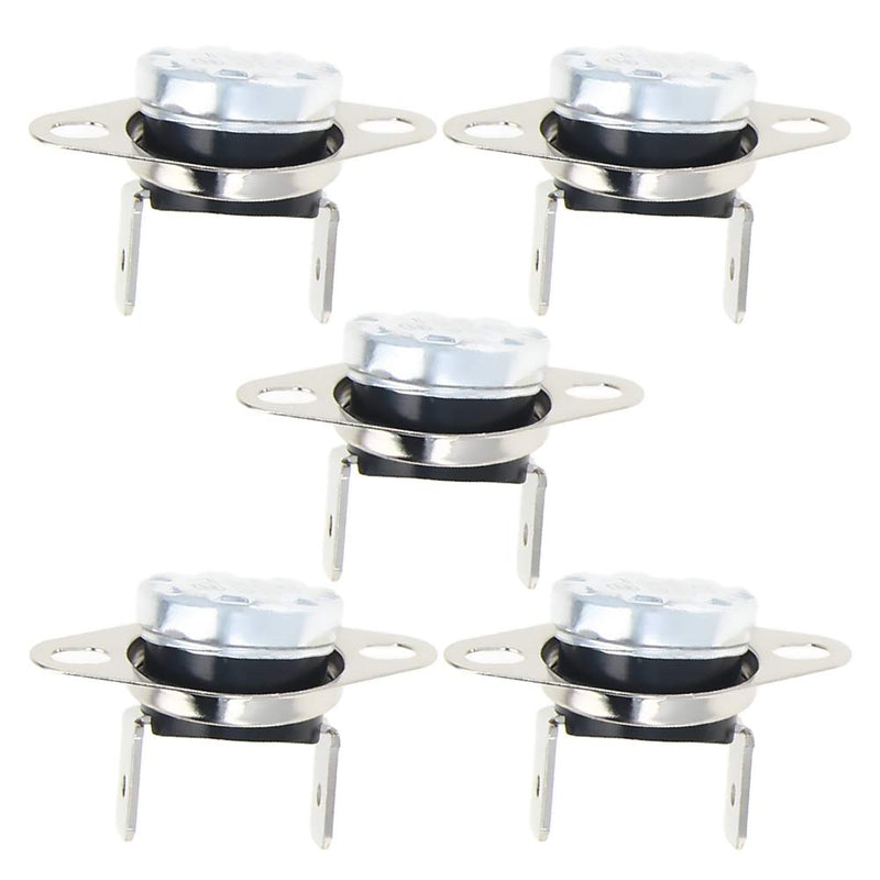 [Australia - AusPower] - Fielect 5Pcs KSD301 Thermostat 90°C/194°F Normal Closed N.C Adjust Snap Disc Limit Temperature Control Switch Microwave Thermostat Thermal Switch 