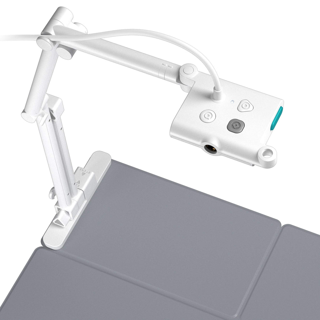 [Australia - AusPower] - OKIOLABS OKIOCAM T USB Webcam & Document Camera 11″ x 17″ for Distance Learning, Remote Working, Video Calling, Top Down Video Recording, Stop Motion and Time-Lapse Video, Quad High Definition 1944p 