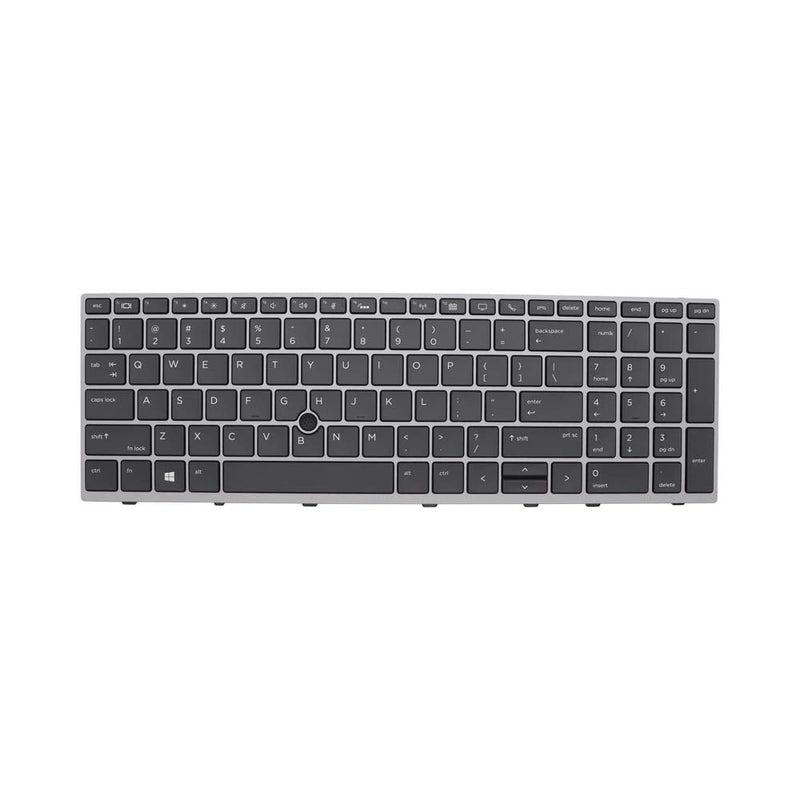 [Australia - AusPower] - New Keyboard Replacement for HP EliteBook 755 G5 850 G5 6037b0136601 V162826DS1 6037B0136101 HPM17B73USJ9301 HPM17B7 with Backlit, Pointer US 