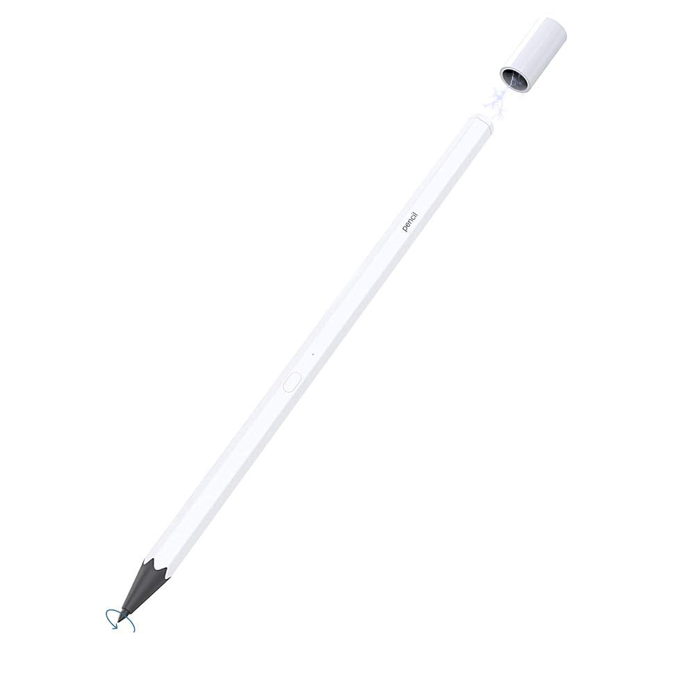 [Australia - AusPower] - MoKo Stylus Pen with Palm Rejection, iPad Pencil [Magnetic & Rechargeable] Fit 2021 iPad Mini 6th Generation, iPad 8th/9th Gen 2021 iPad Pro 11/12.9 Inch (2018-2021),iPad Air 4th, iPad 6/7th-White 