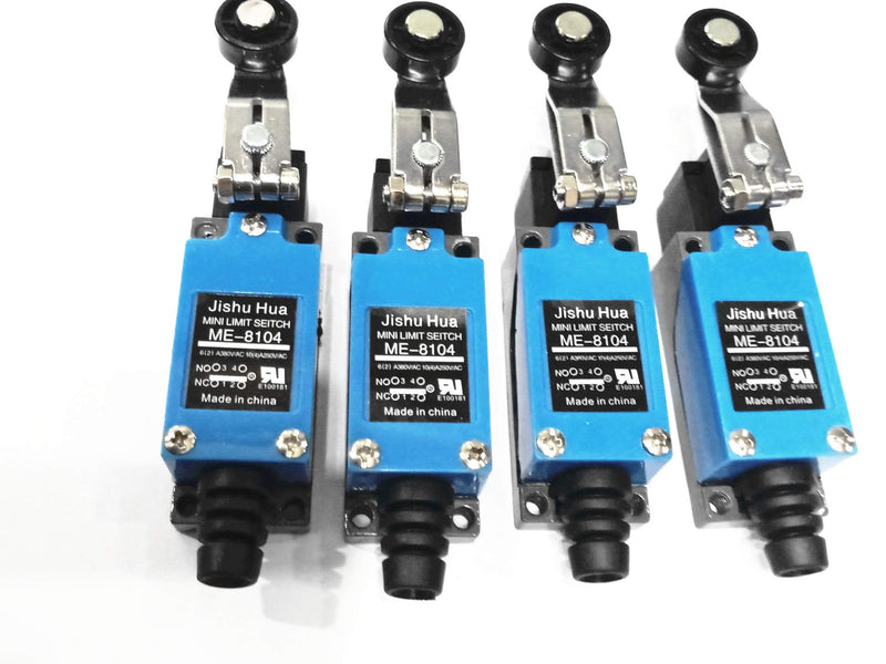 [Australia - AusPower] - Limit Switches Roller Lever Arm Momentary Limit Switch 1NC 1NO 4PCS 