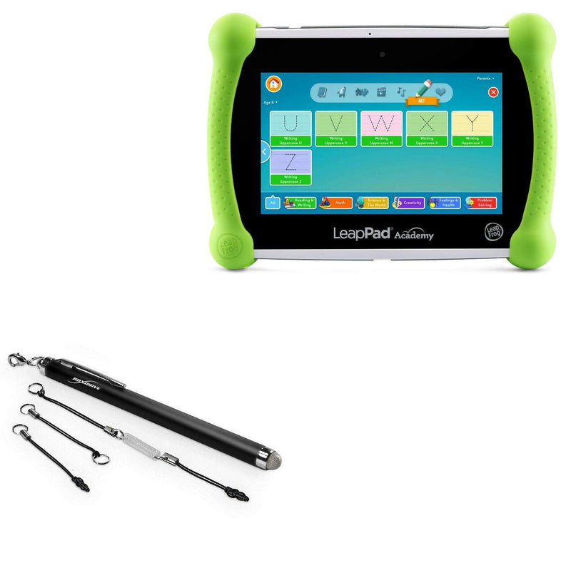 [Australia - AusPower] - Stylus Pen for Leapfrog LeapPad Academy (Stylus Pen by BoxWave) - EverTouch Capacitive Stylus, Fiber Tip Capacitive Stylus Pen for Leapfrog LeapPad Academy - Jet Black 