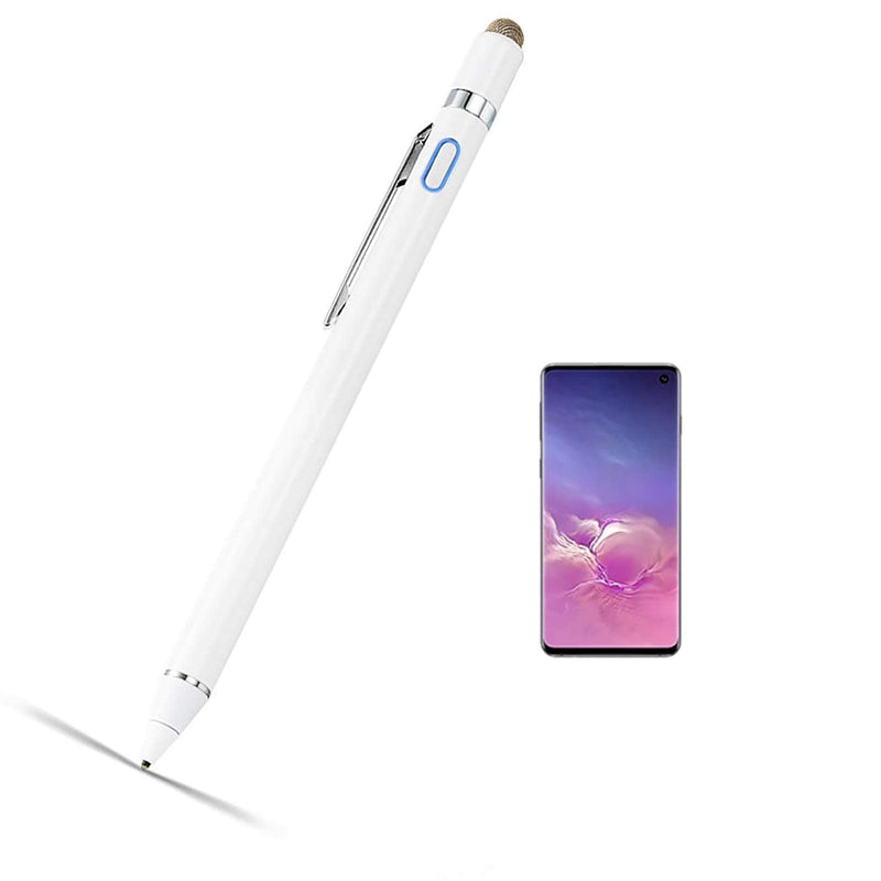 [Australia - AusPower] - Stylus Pen for Samsung Galaxy S10 Plus Pencil, EDIVIA Digital Pencil with 1.5mm Ultra Fine Tip Pen for Samsung Galaxy S10 Plus Stylus, Good for Drawing and Sketching Pen,White 