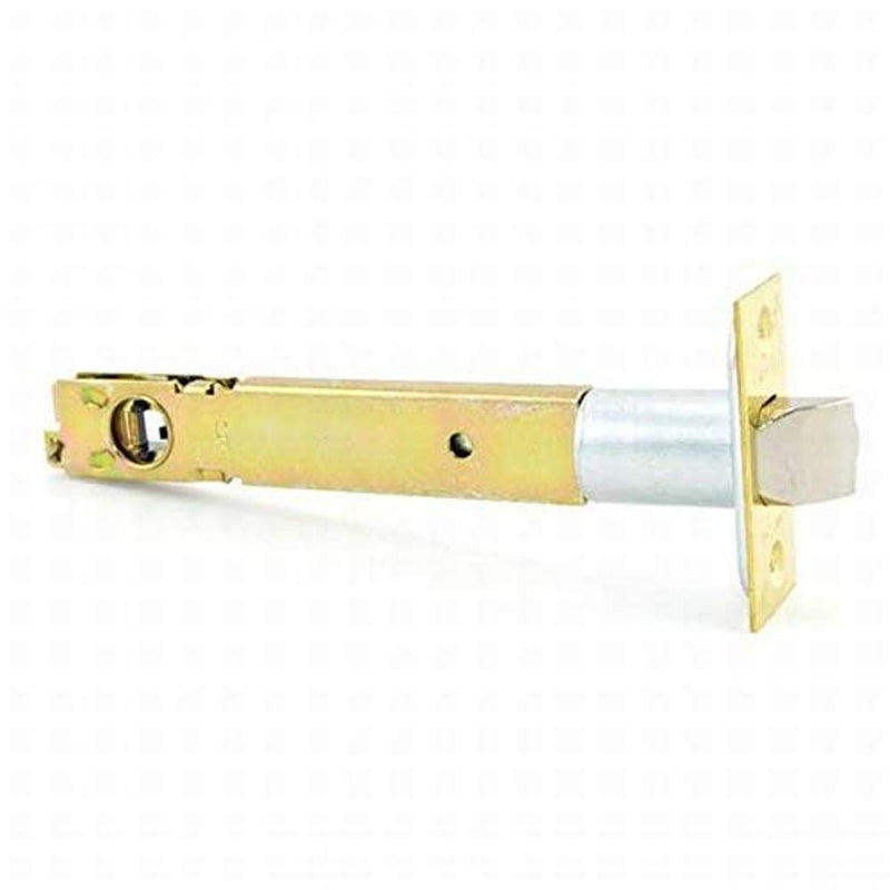 [Australia - AusPower] - Schlage Commercial 16132605 S Series Square Corner Dead Latch with 5" Backset and 1-1/8" Face Bright Brass Finish 