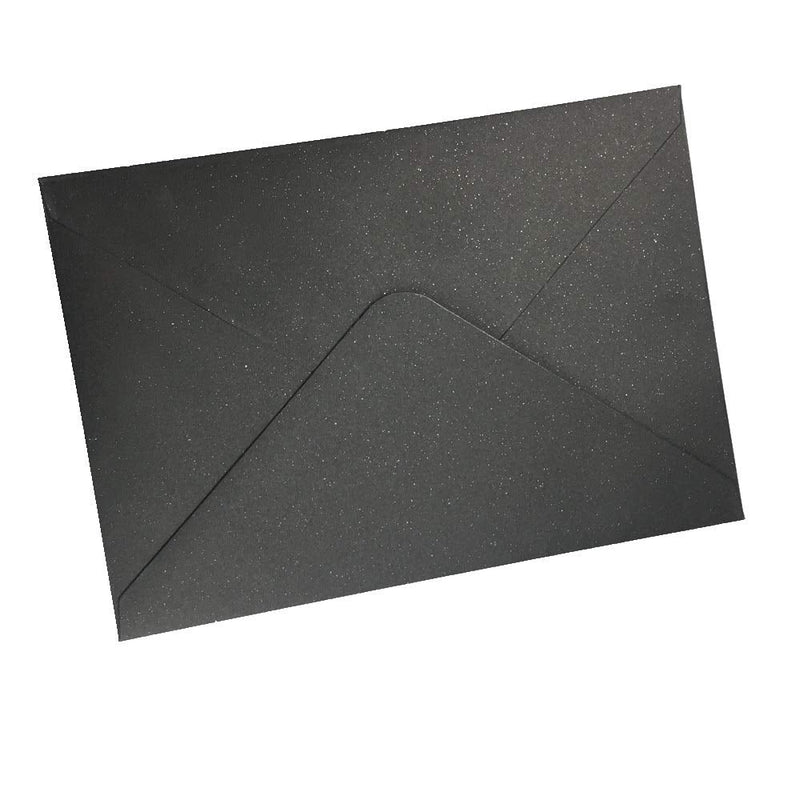 [Australia - AusPower] - 25 PCS Pearl Black A7 Envelopes,5.35 x 7.7 inches, Perfect for 5x7 Weddings Invitation Cards,Birthday Greeting RSVP Invite 