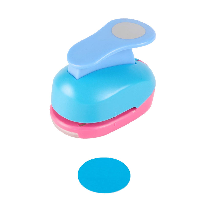 [Australia - AusPower] - Circle Punch 1.5 inch Craft Lever Punch Handmade Paper Punch Candy Color by Random 1.5 inch Circle EVA-Circle-1.5 