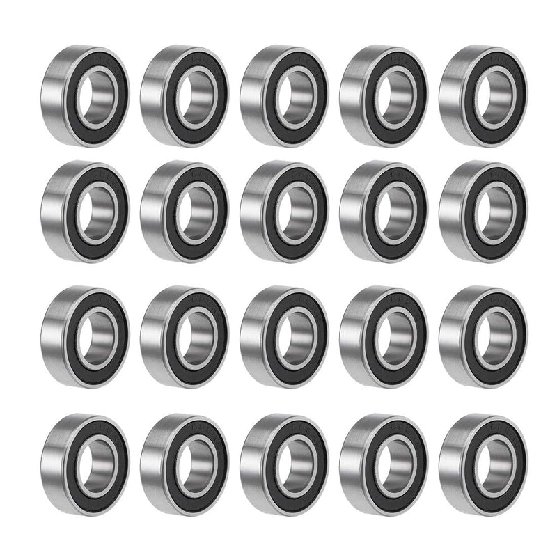 [Australia - AusPower] - uxcell 688-2RS Deep Groove Ball Bearings 8mm Inner Dia 16mm OD 5mm Bore Double Sealed Chrome Steel Z2 20pcs 8x16x5mm 20 