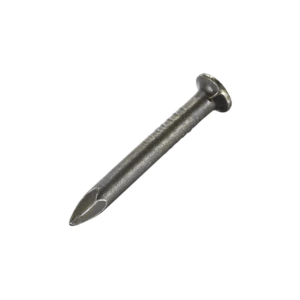 [Australia - AusPower] - uxcell Hardware Nails Carbon Steel Point Tip Wall Cement Nail 26mm(1") 3mm Rod Dia Bronze Tone 300pcs 