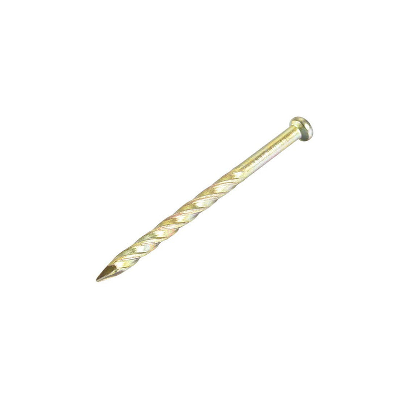 [Australia - AusPower] - uxcell Spiral Deck Nails Carbon Steel Nail Spiral Shank 40mmx2mm(LxD), 150 Pcs 