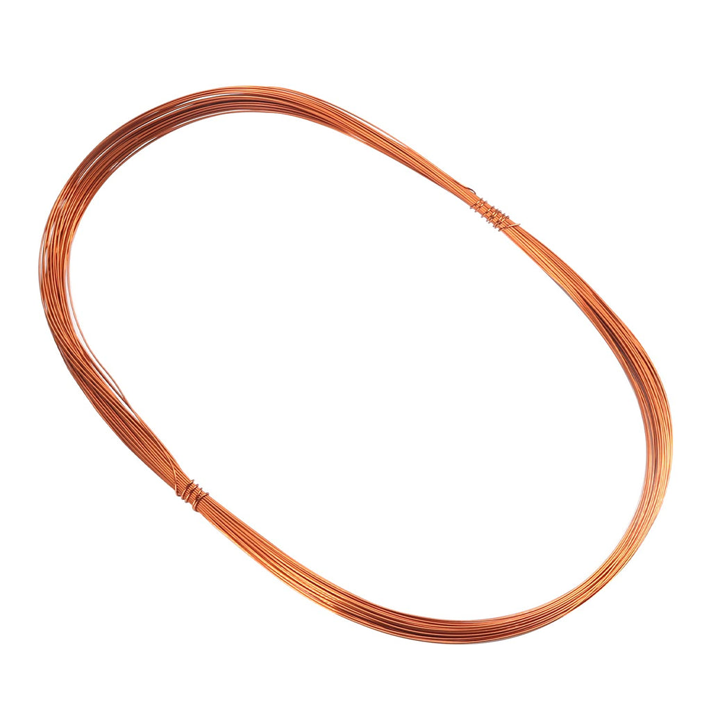 [Australia - AusPower] - Fielect 0.51mm Inner Dia Magnet Wire Enameled Copper Wire Winding Coil 65.6Ft Length QZ-2-130 Model Widely Used for A Variety of Motors 