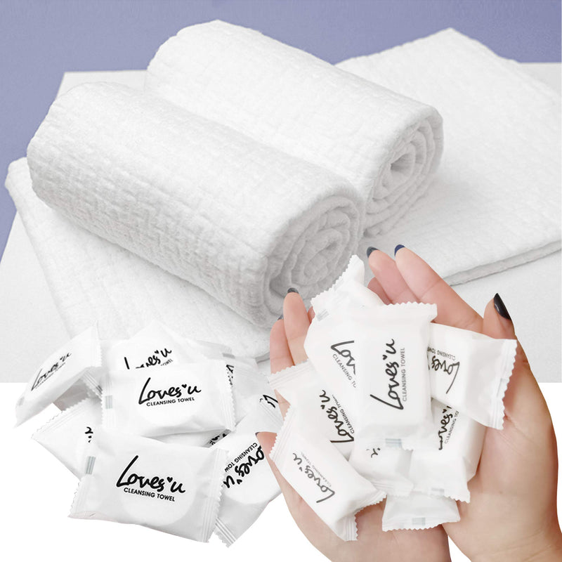 [Australia - AusPower] - Compressed Towel Tablets Disposable Portable Towel for Outdoor Travel Camping Hiking Sport Hotel Beauty Salon Soft Durable Reusable Thicker Style 