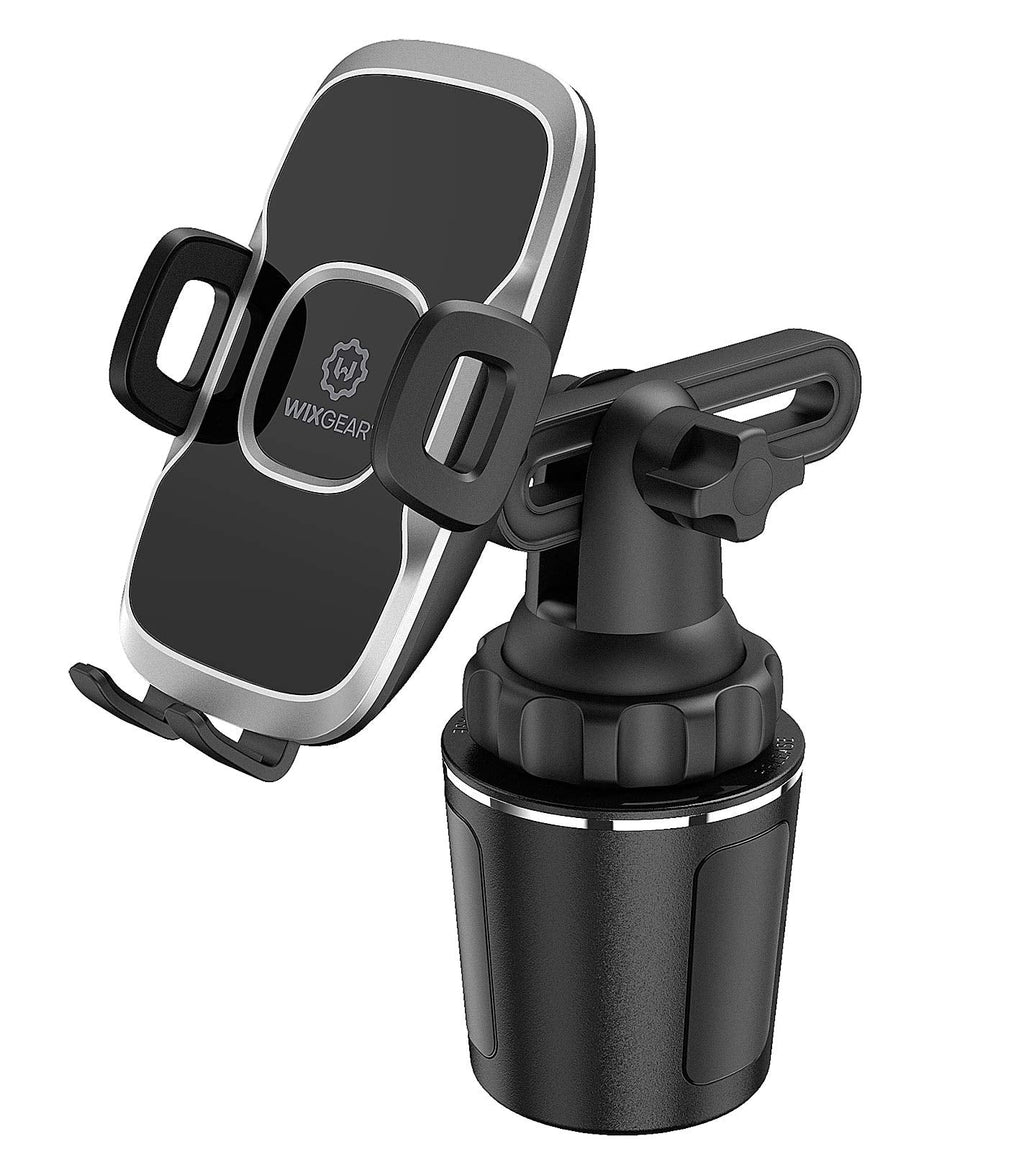 [Australia - AusPower] - Cup Phone Holder, WixGear Car Cup Holder Phone Mount for Car with Adjustable Automobile Cup Holder Smart Phone Cradle Car Mount 